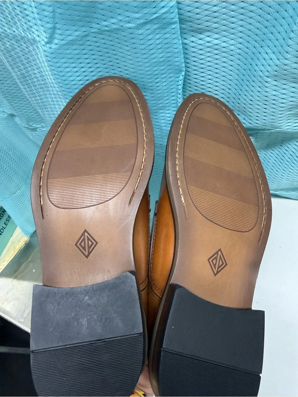 Donald J. Pliner smooth cognac